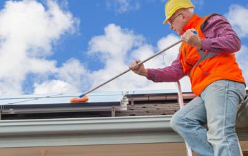 Comp soft wash roof cleaning