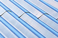Comp corrugated roofing
